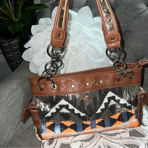 Heritage West Western Handbag Bag Purse